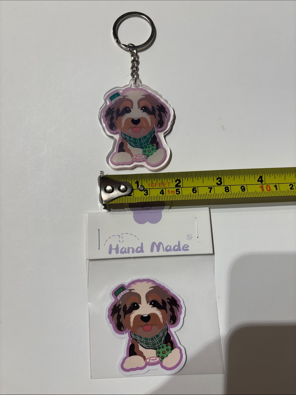 Doodle Keychain & Sticker Set - Picture 6 of 6